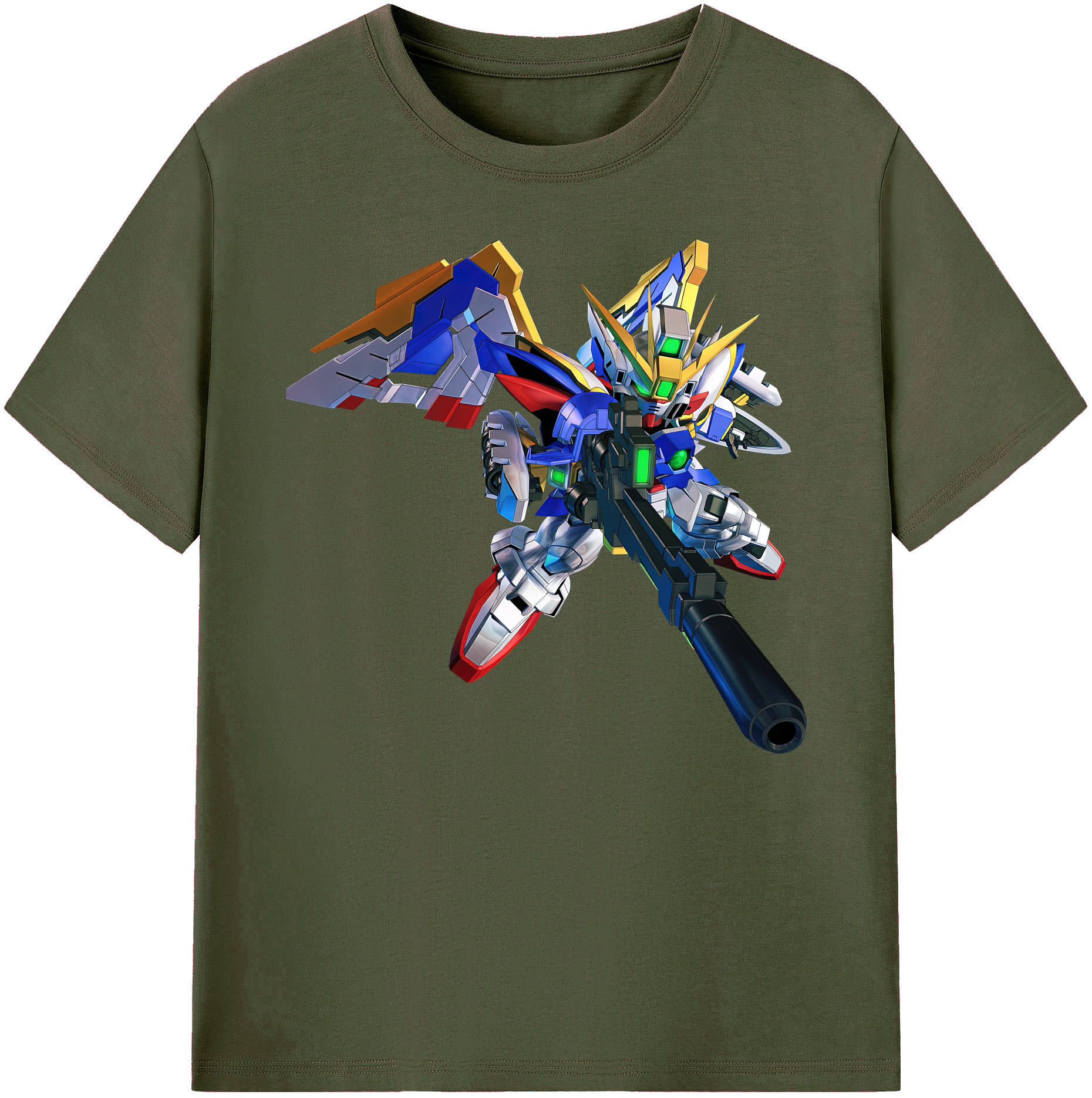 （画像用） 機動戦士ガンダム Mobile Suit Gundam 綿100％ メンズ半袖Tシャツ｜肌触りやわらか＆通気性